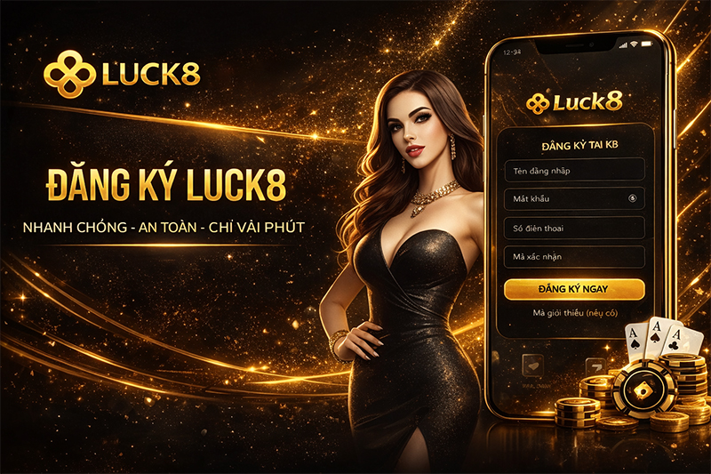 Hướng dẫn đăng ký Luck8