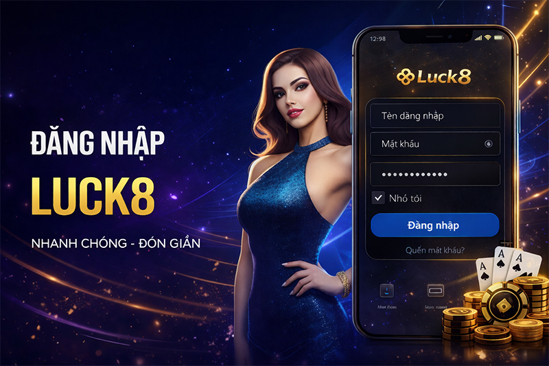Hướng dẫn đăng nhập Luck8