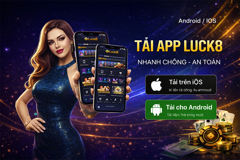 Hướng dẫn tải app Luck8